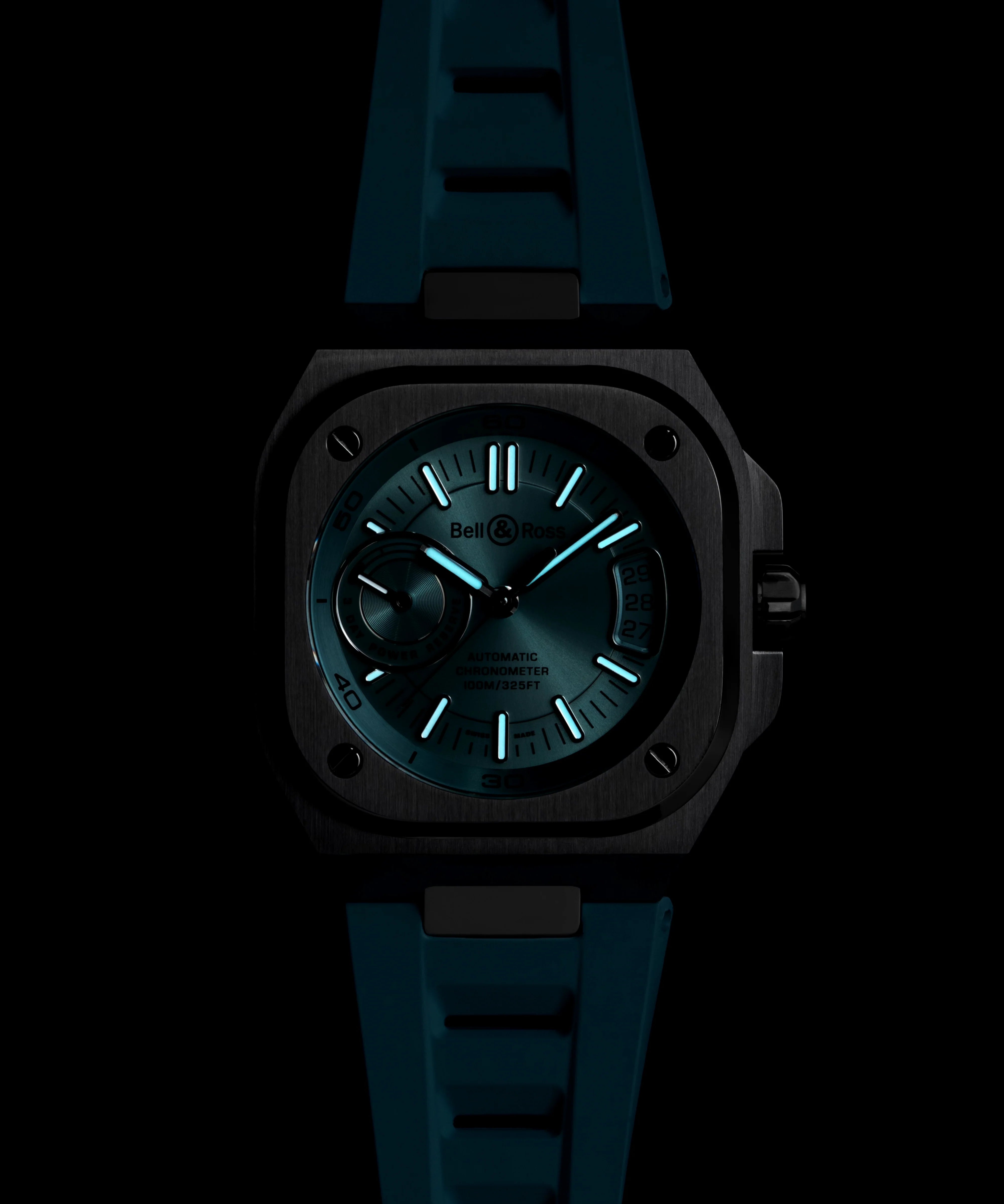 Bell & Ross BR-X5 Ice Blue Steel Watch