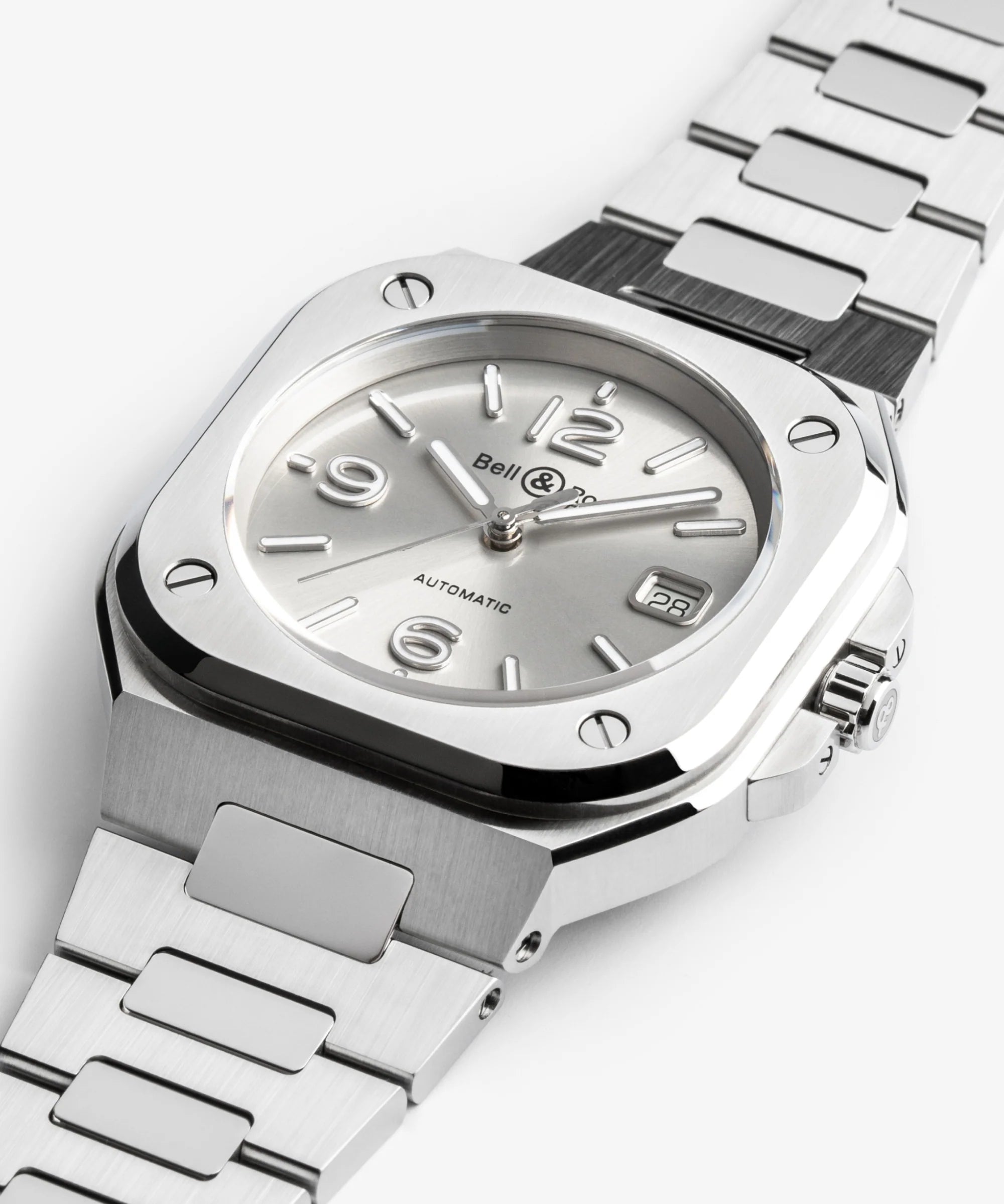 Bell & Ross BR-05 Grey Steel Watch