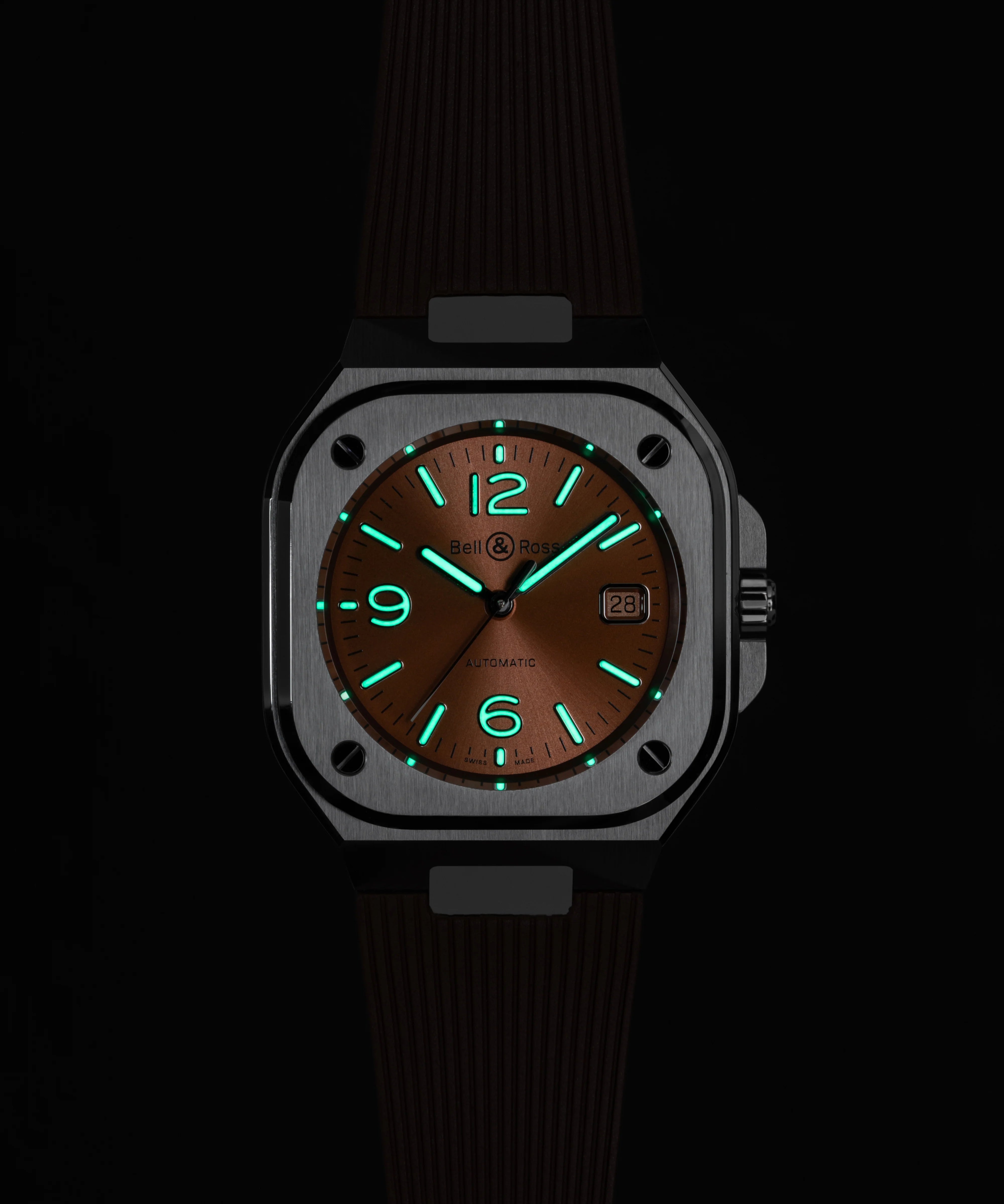 Bell & Ross BR-05 Copper Brown Steel Watch