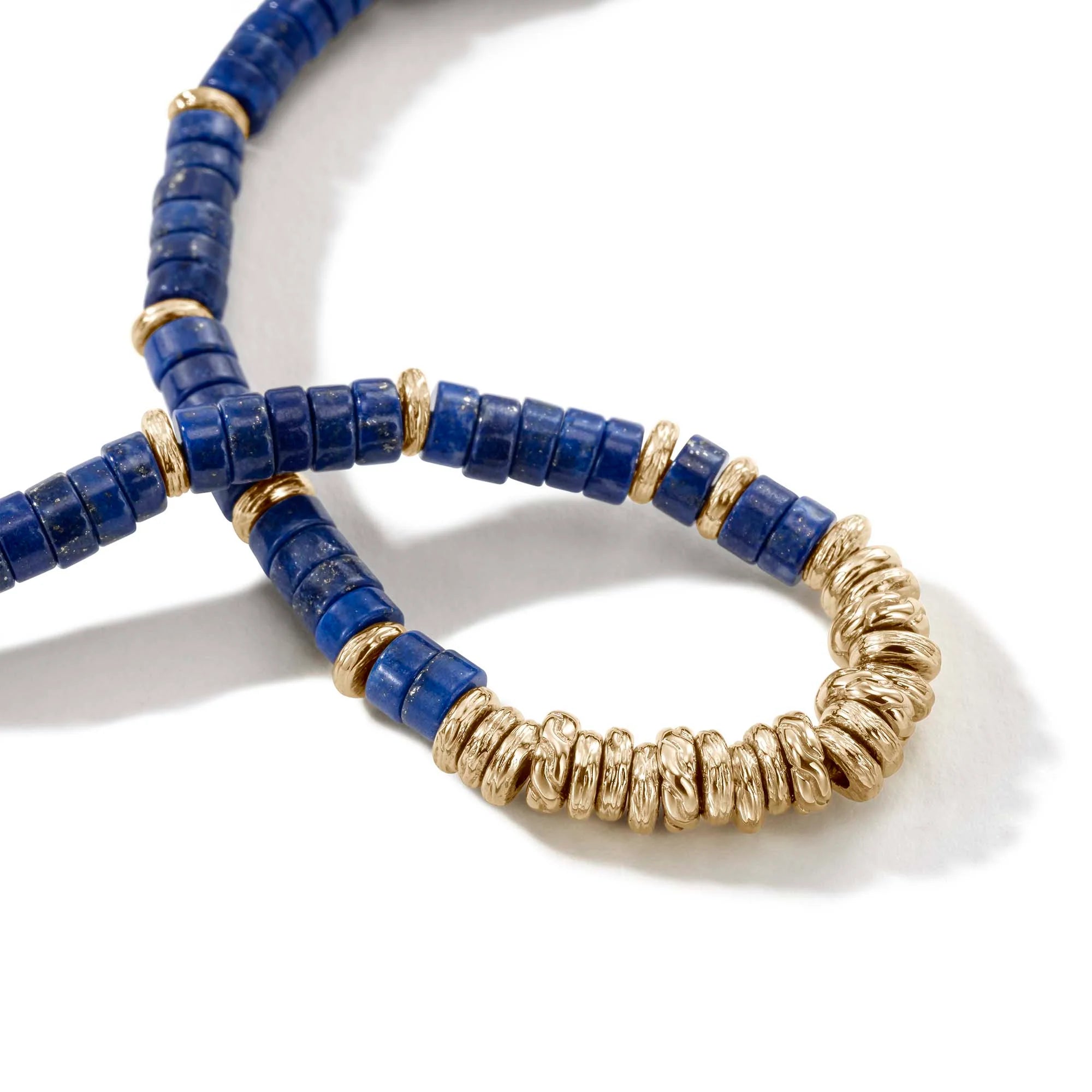John Hardy Men's Heishi Lapis Beaded Bracelet