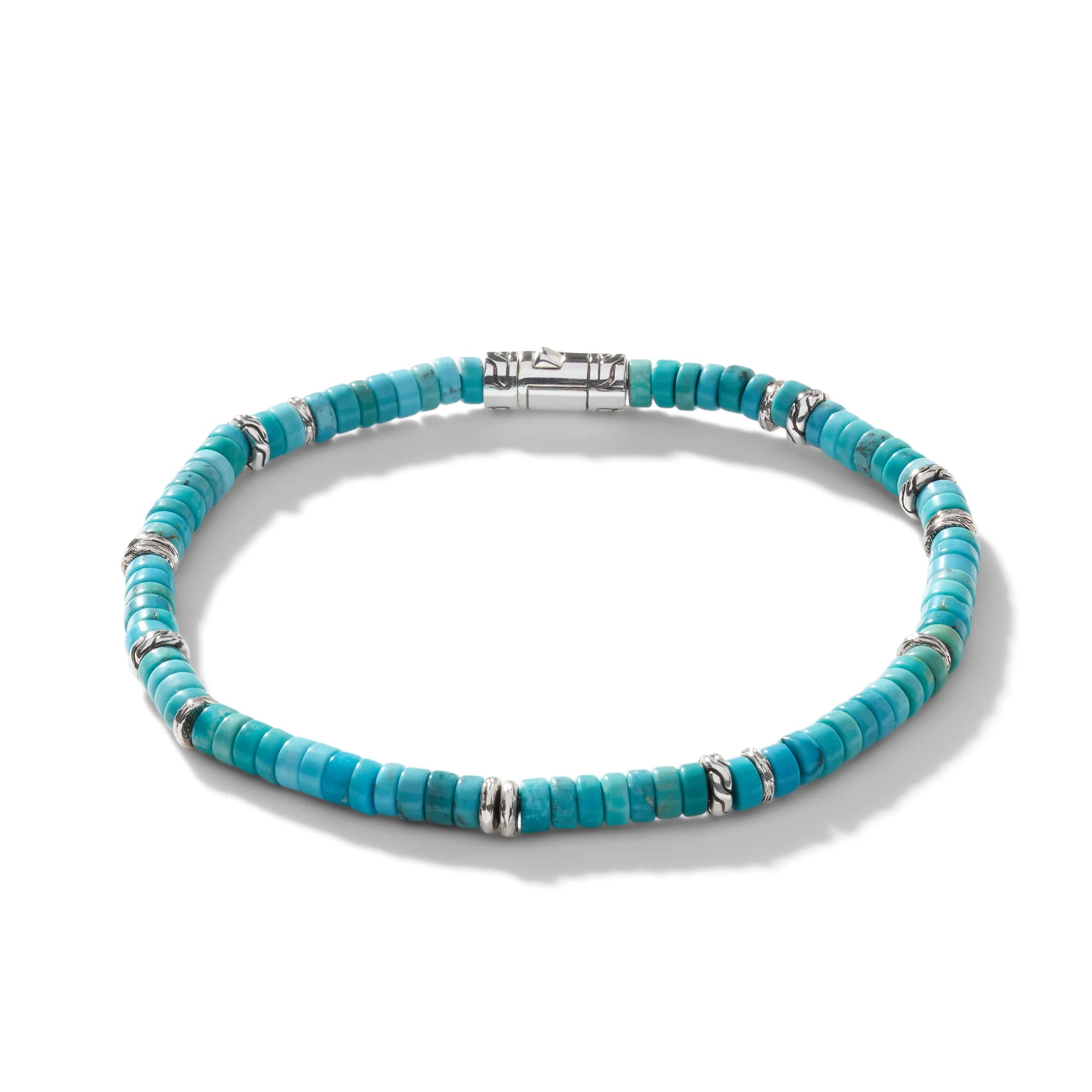 John Hardy Men's Heishi Turquoise Beaded Bracelet