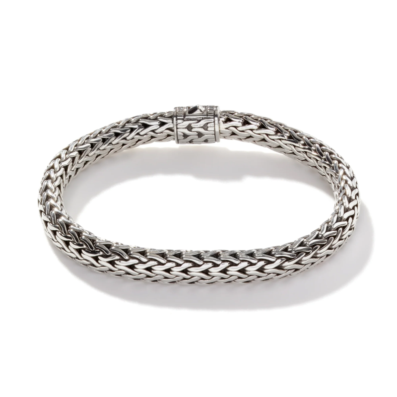 John Hardy Icon Bracelet in Sterling Silver, 7.5MM