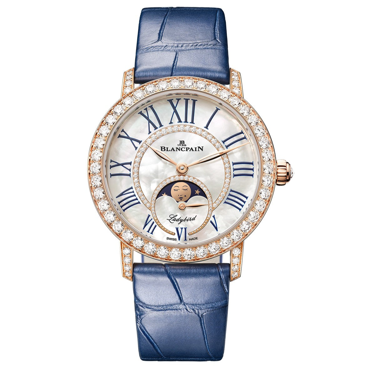 Blaincpain Ladybird Colors Phases de Lune 3662 2954 55B