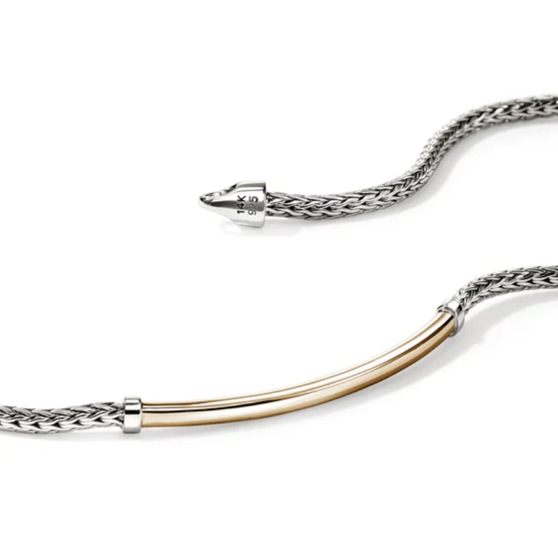 John Hardy Two-Tone Essential Bar Bracelet