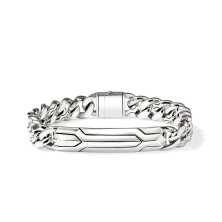 John Hardy Men's Curb Link Station Bracelet