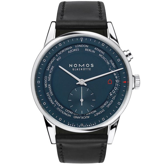 NOMOS Zürich Worldtimer Midnight Blue Ref. 807