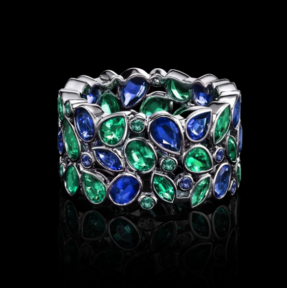 Robert Procop De La Vie Ring in Platinum, Size 7.5