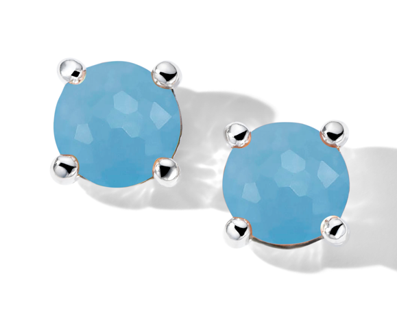 Ippolita Rock Candy Blue Jade Mini Stud Earrings