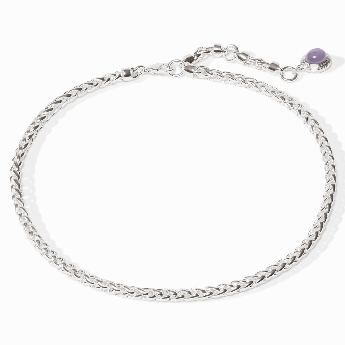 Julie Vos Cobblestone Link Necklace in Silver