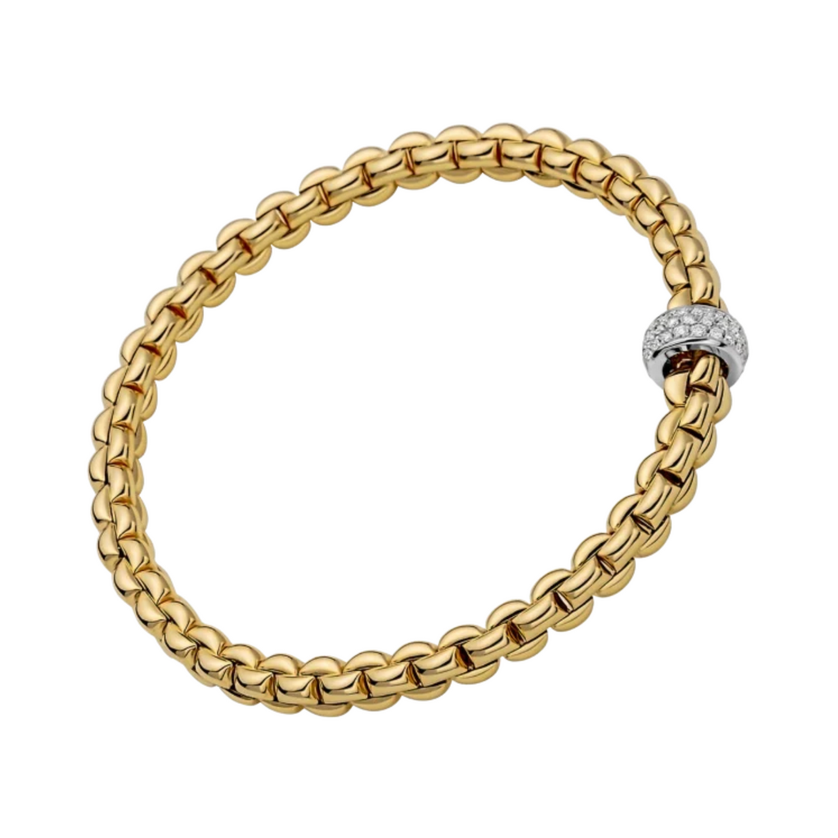 Fope Eka Bracelet in 18K Yellow Gold