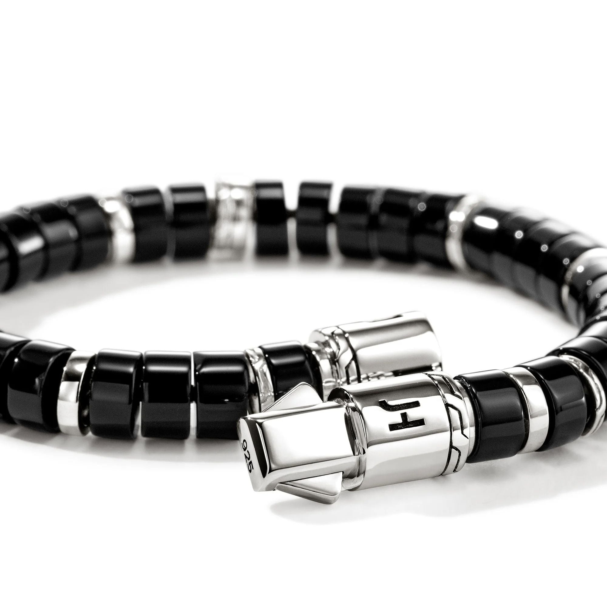 John Hardy Men's Heishi Beaded Black Onyx Bracelet