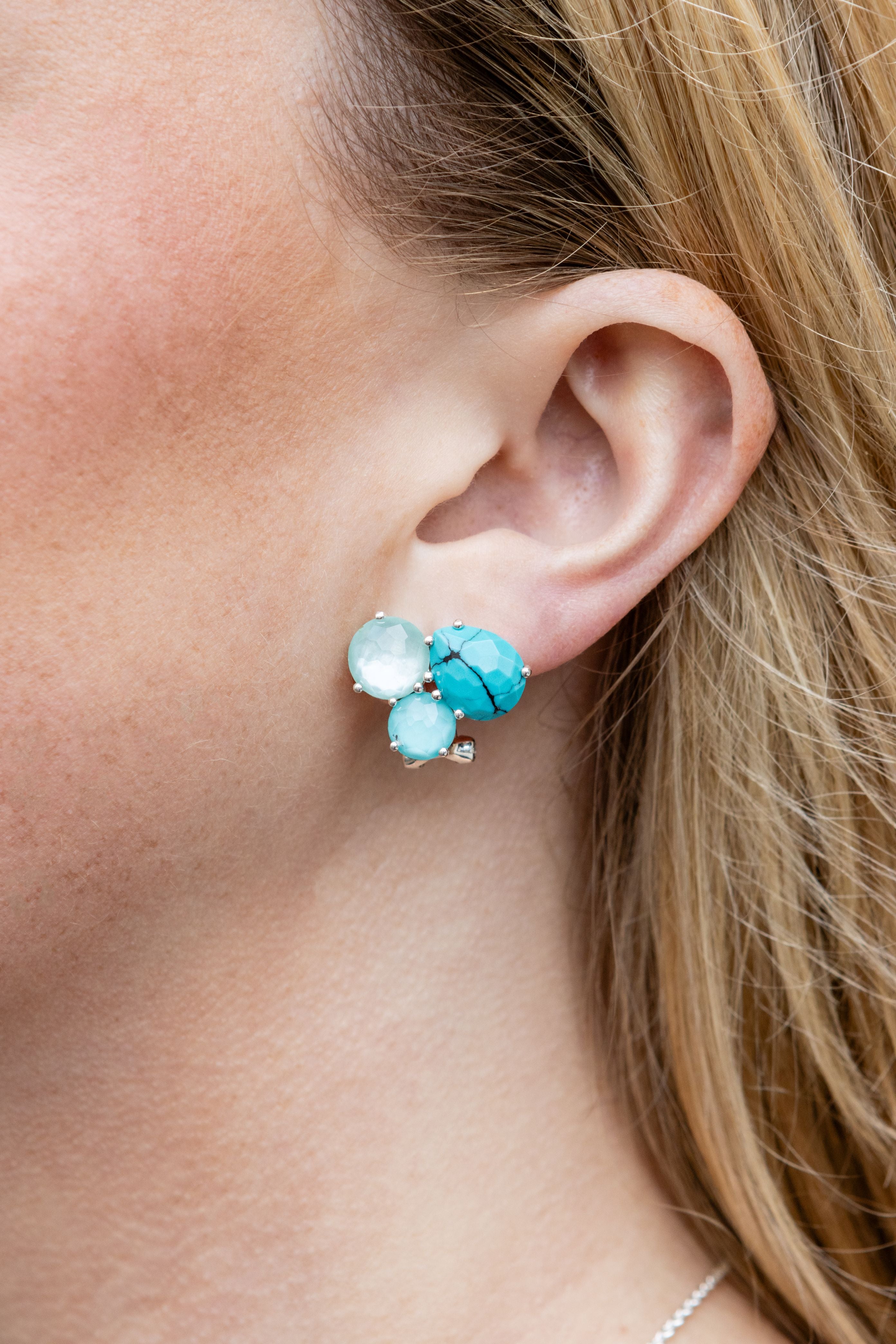 Ippolita Bailey's Exclusive Rock Candy Cluster Stud Earrings in Apulia