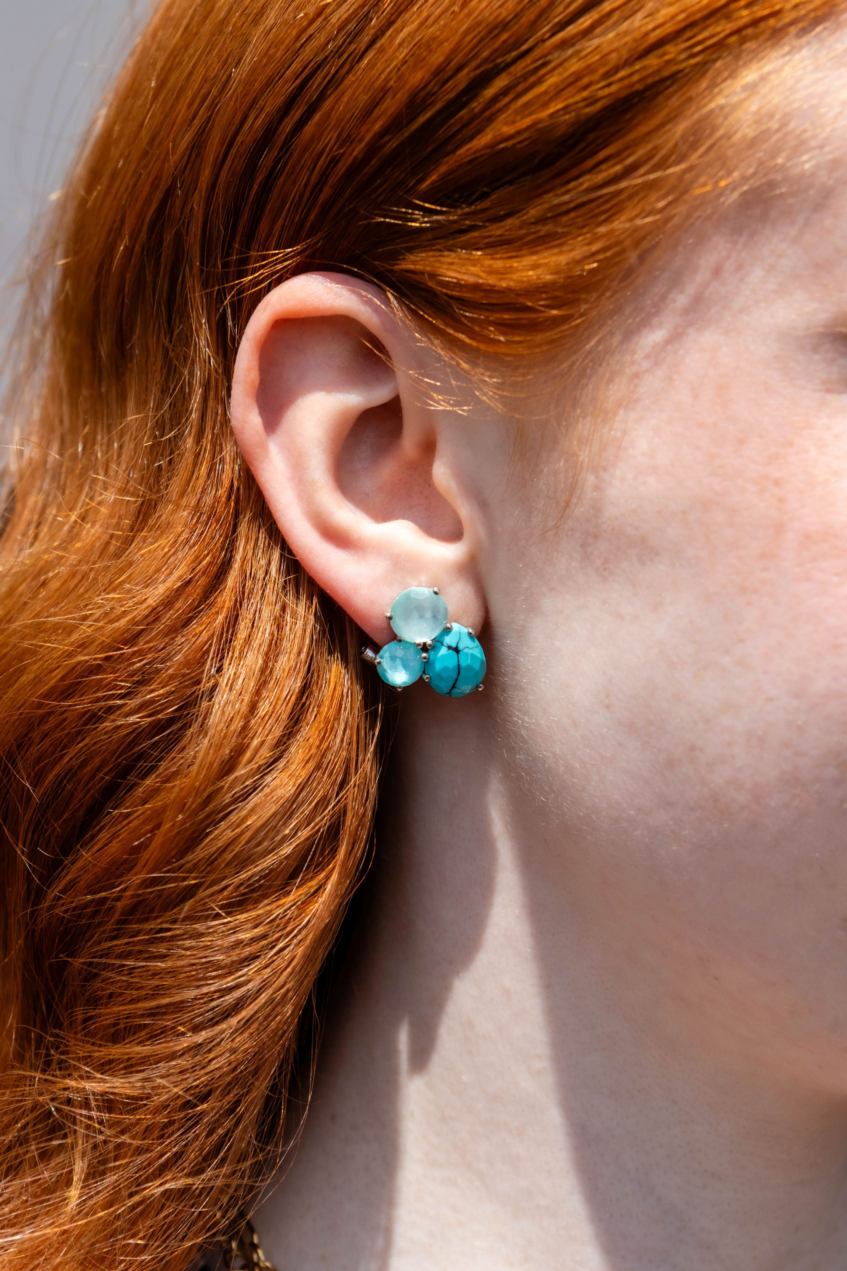 Ippolita Bailey's Exclusive Rock Candy Cluster Stud Earrings in Apulia