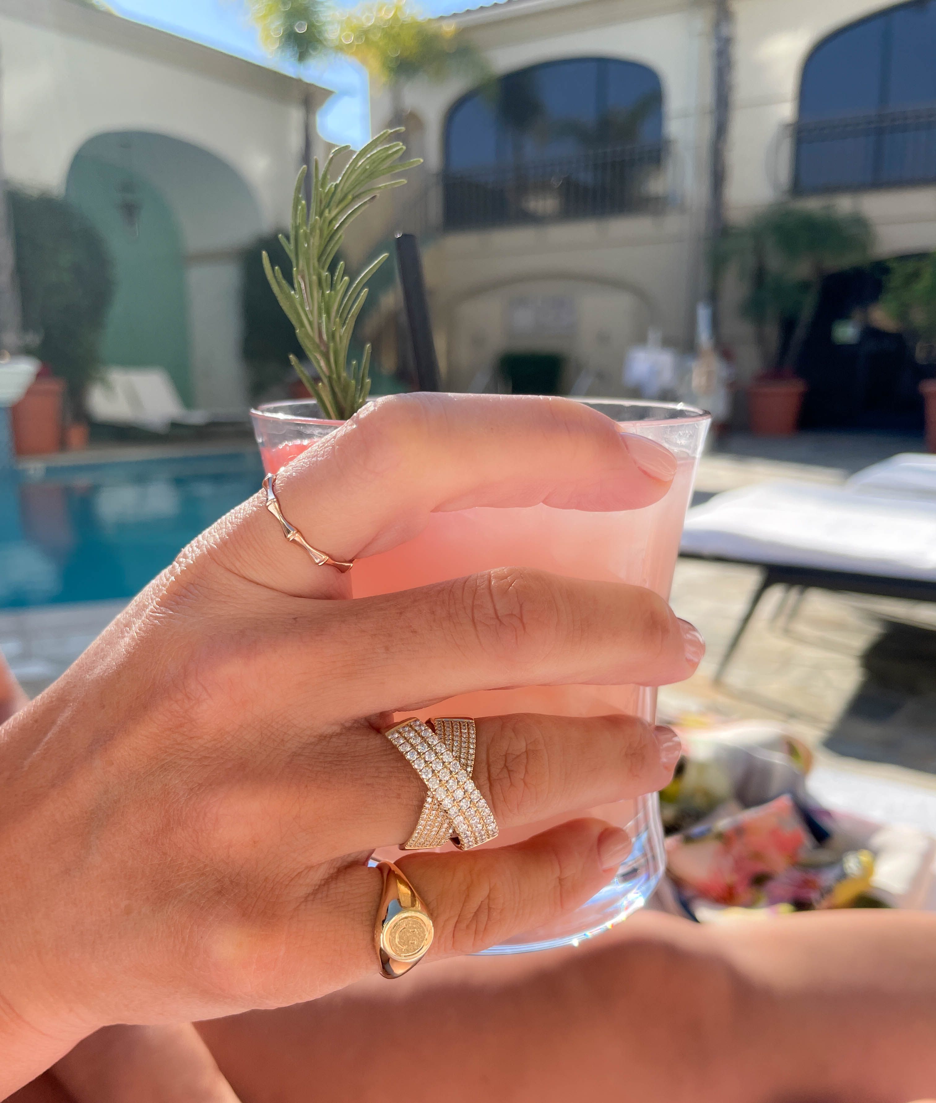 World's Most Perfect Signet Ring Mini in 14K Yellow Gold, Size 5