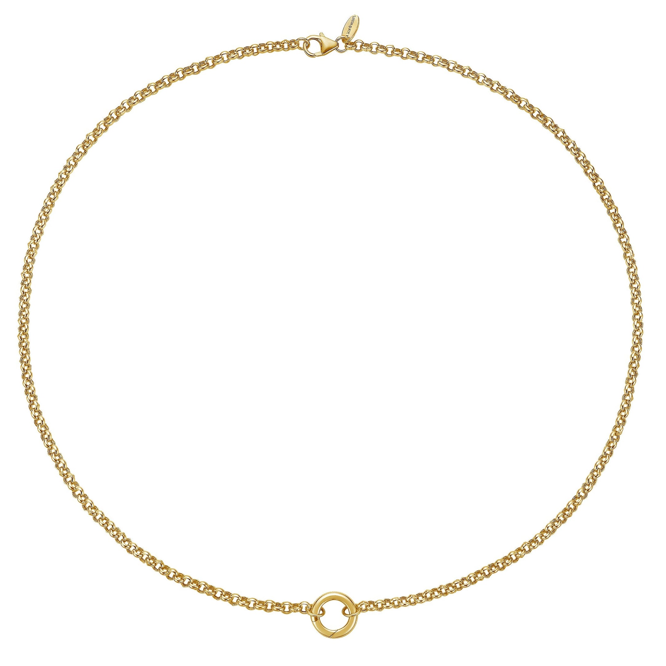 Lionheart 4MM Rolo Link Chain in 14K Yellow Gold, 18" Length