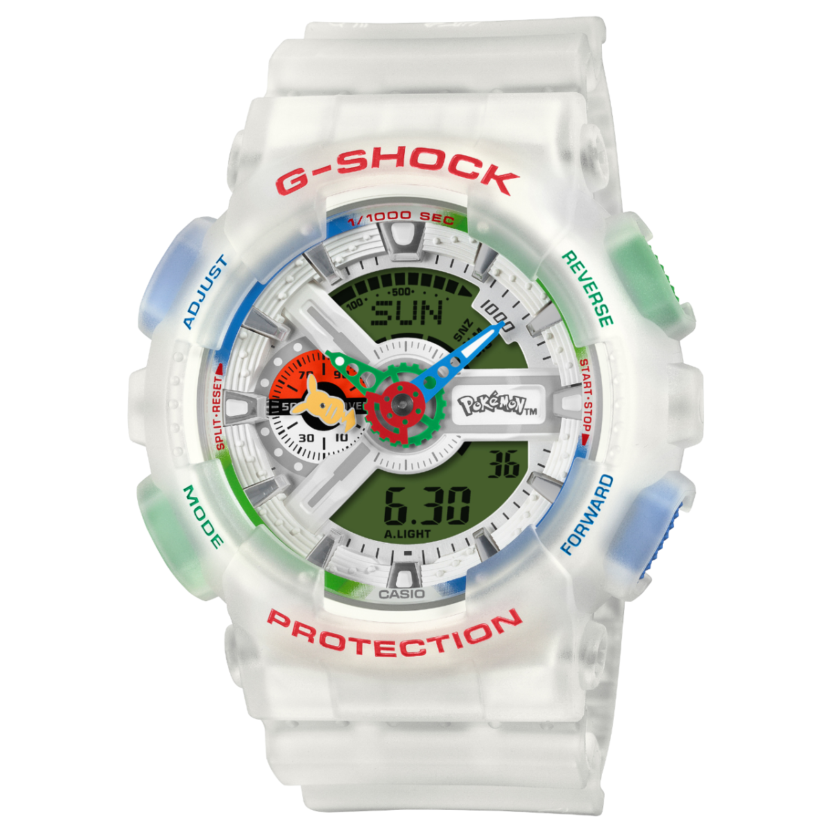 G-Shock Analog-Digital Pokemon Watch GA110PKM-7A