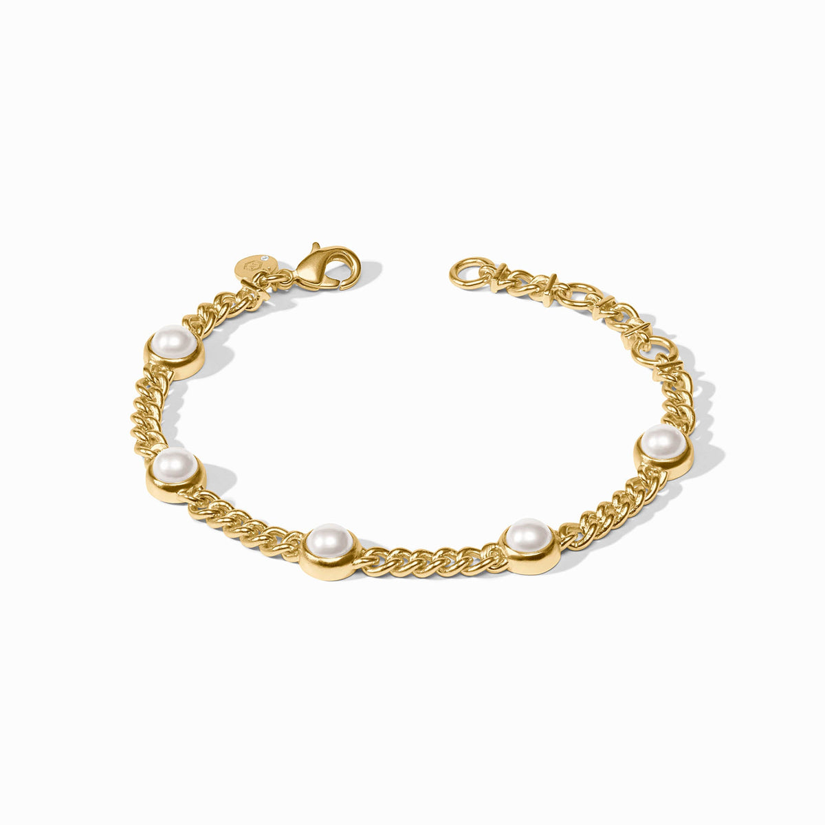 Julie Vos Dolce Delicate Bracelet in Pearl