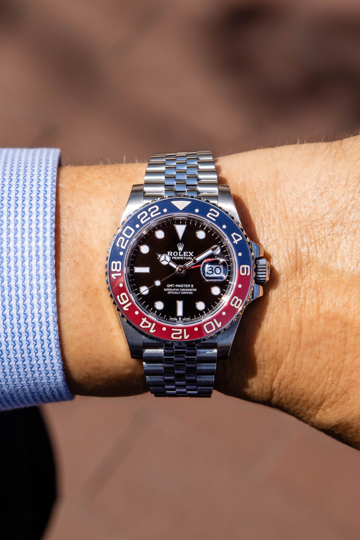 Bailey's Certified Pre-Owned Rolex GMT-Master II Pepsi 126710 9W565019