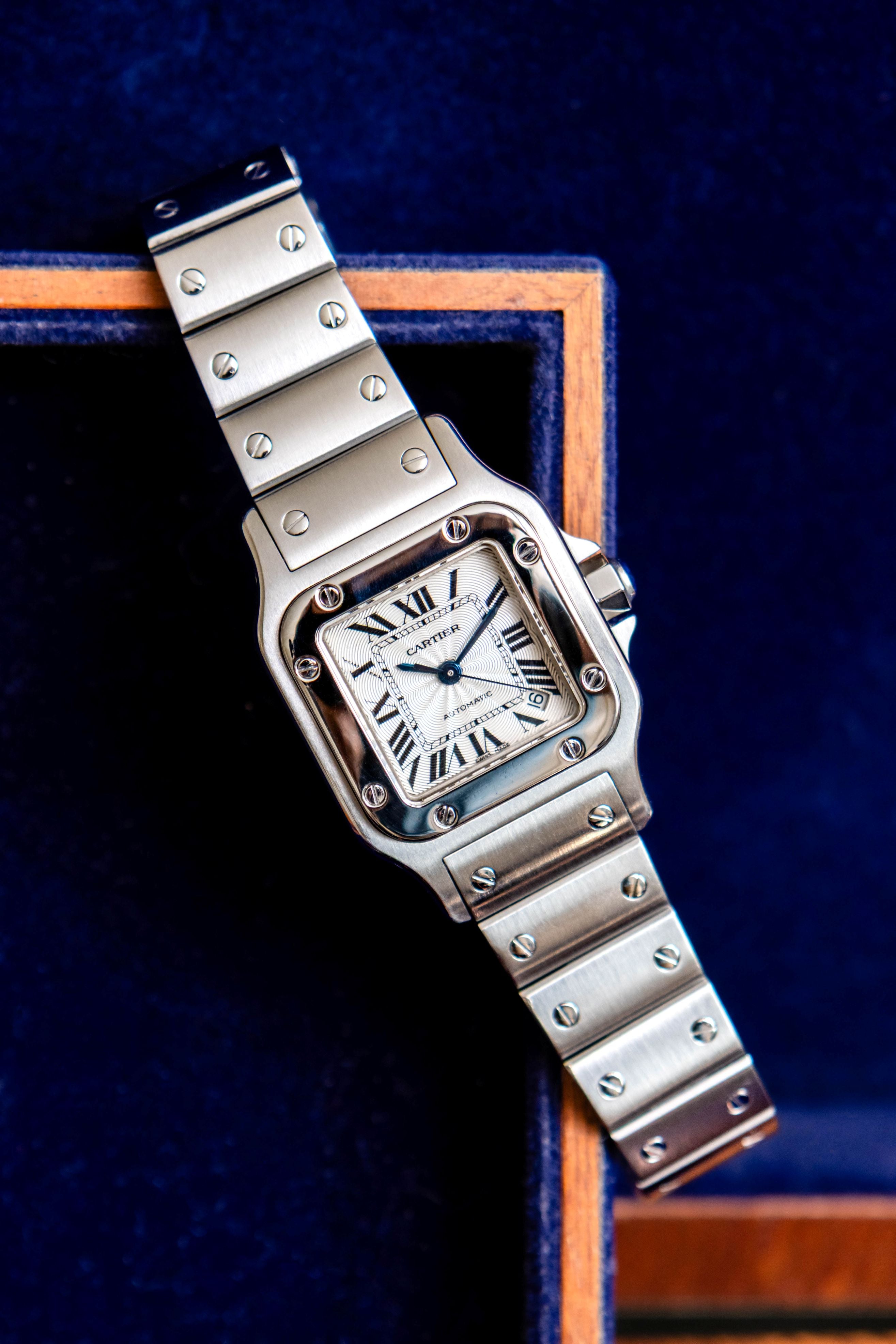 Bailey's Certified Pre-Owned Cartier Women's Santos Galbee 2423 931662CD