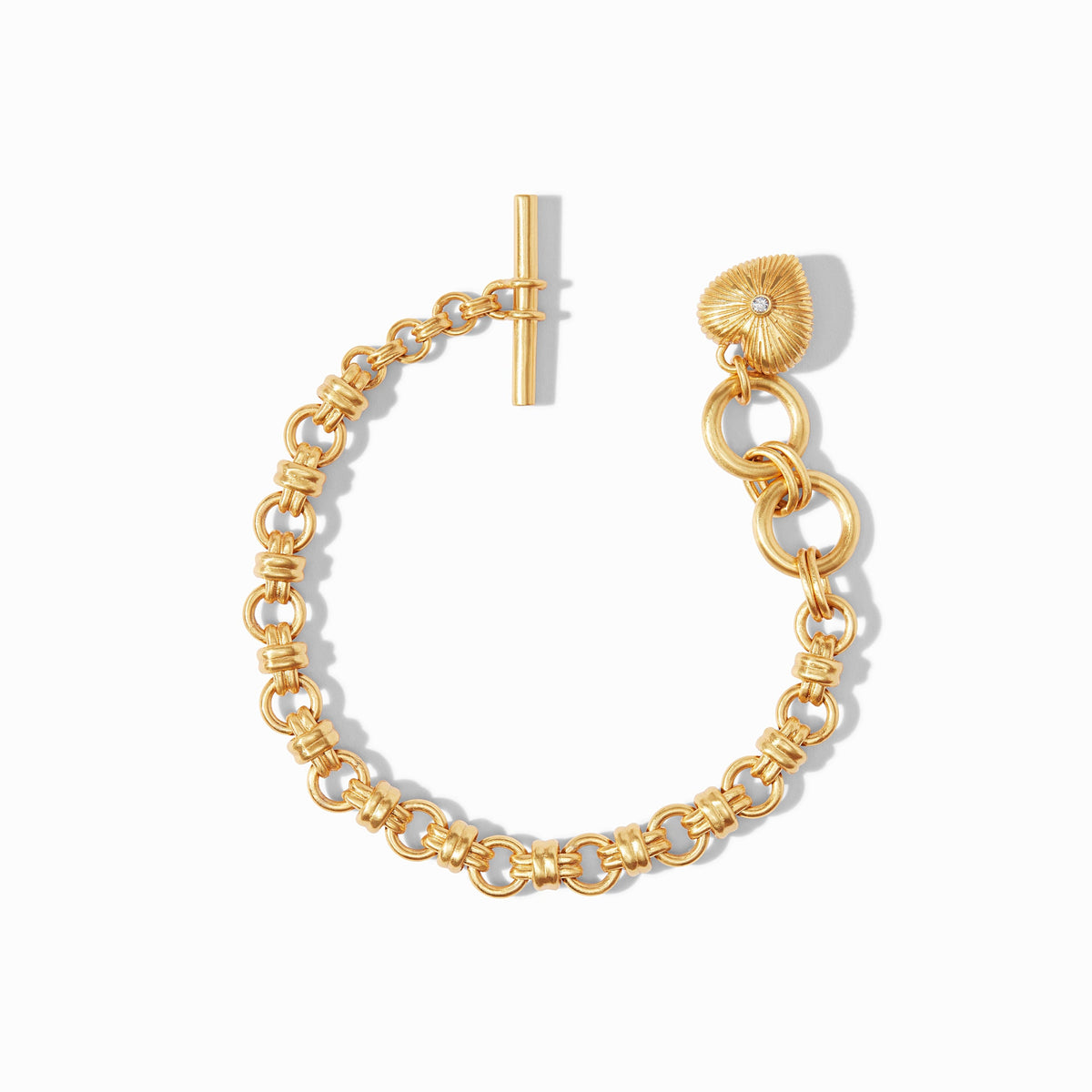 Julie Vos Esme Heart Link Bracelet
