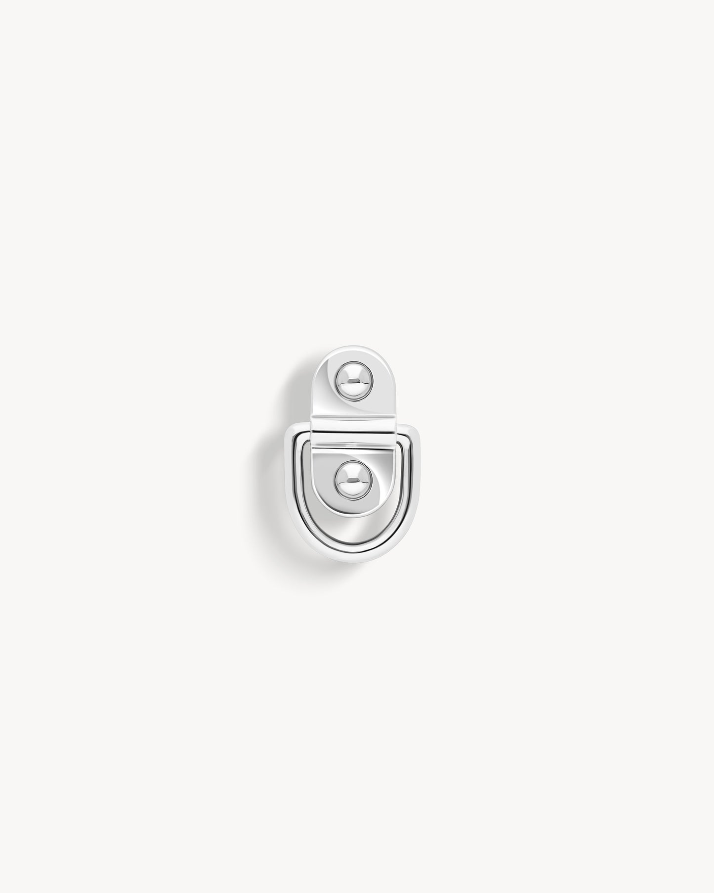 Statement Paris Rivet Earrings in Sterling Silver
