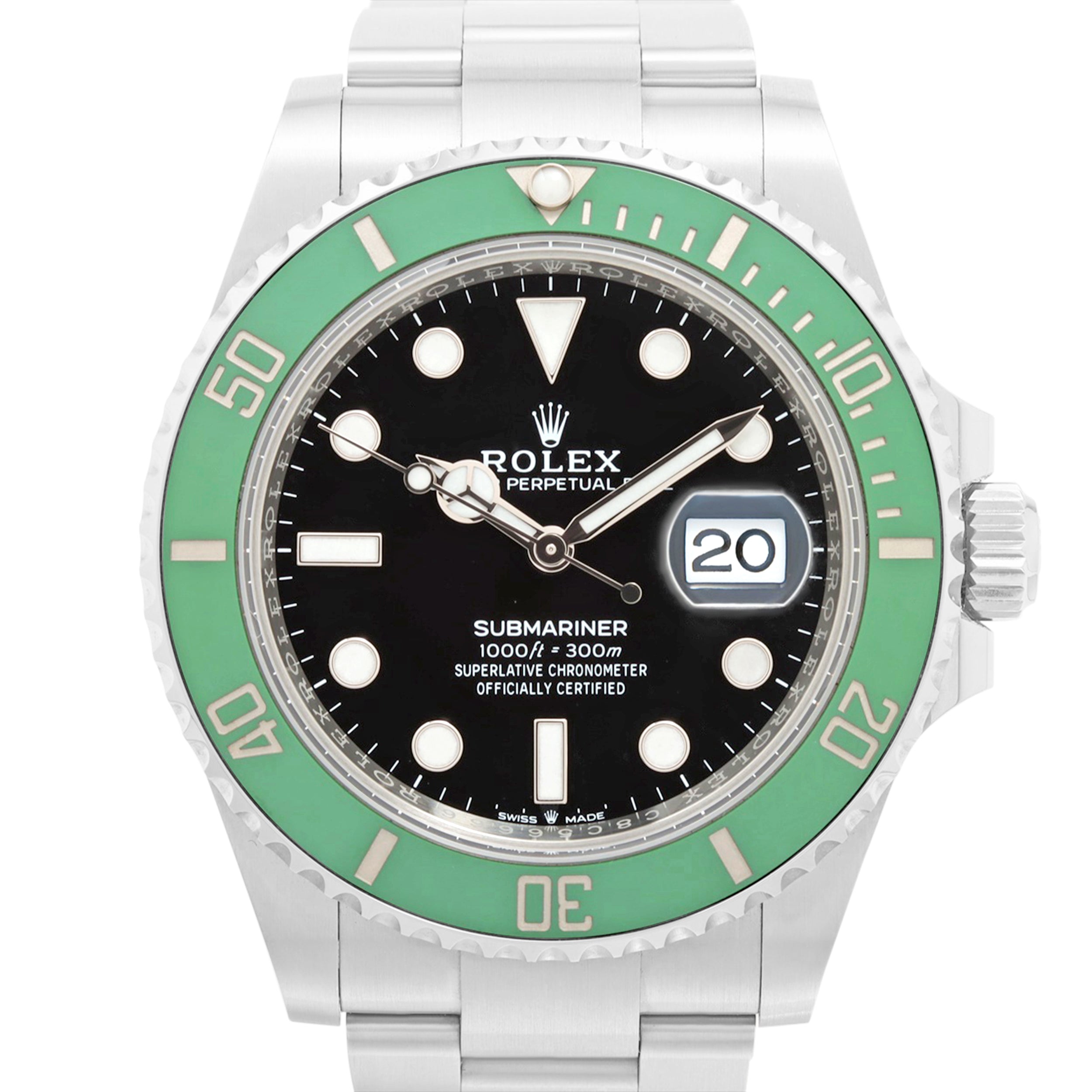 Bailey's Certified Pre-Owned Rolex Submariner Starbucks 126610LV 47SW3658