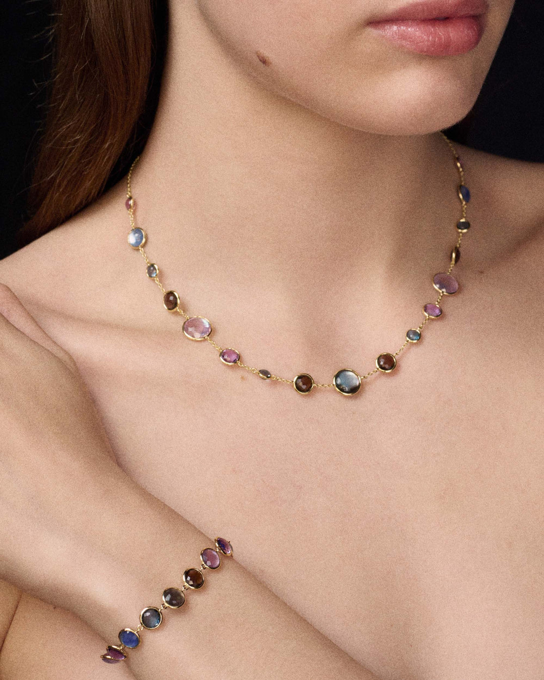 Ippolita Salvia All-Stone Bracelet in 18K Yellow Gold