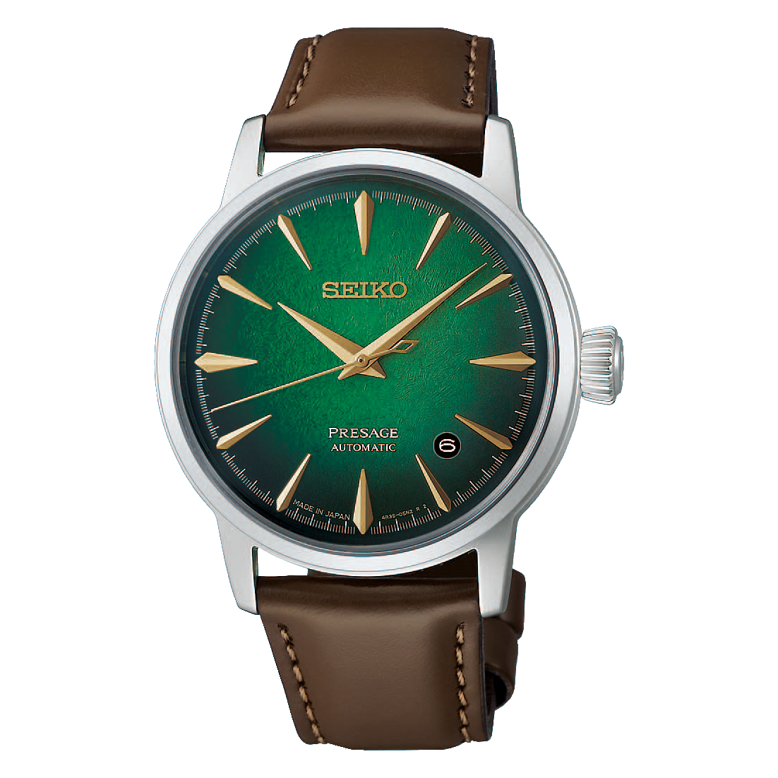 Seiko Presage Cocktail Time Green Dial Watch HCB002