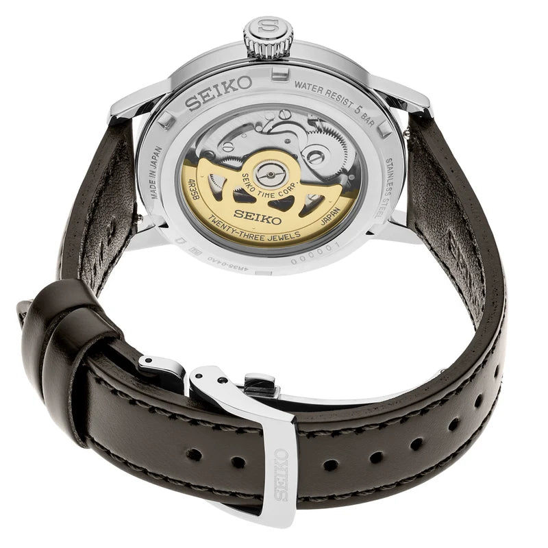 Seiko Presage Cocktail Time Brown Dial Watch HCB003