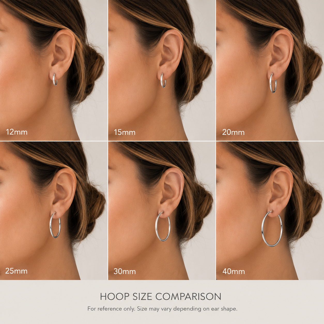 15MM Twist Hoop Earrings in 14K Yellow Gold