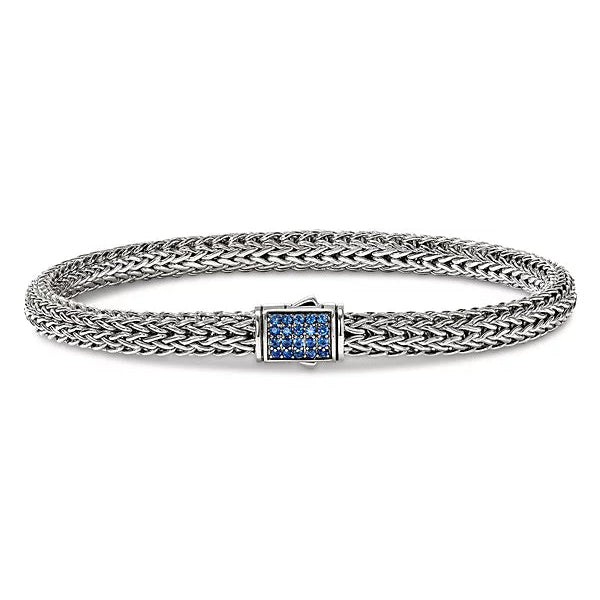 John Hardy Sapphire Icon Bracelet in Sterling Silver