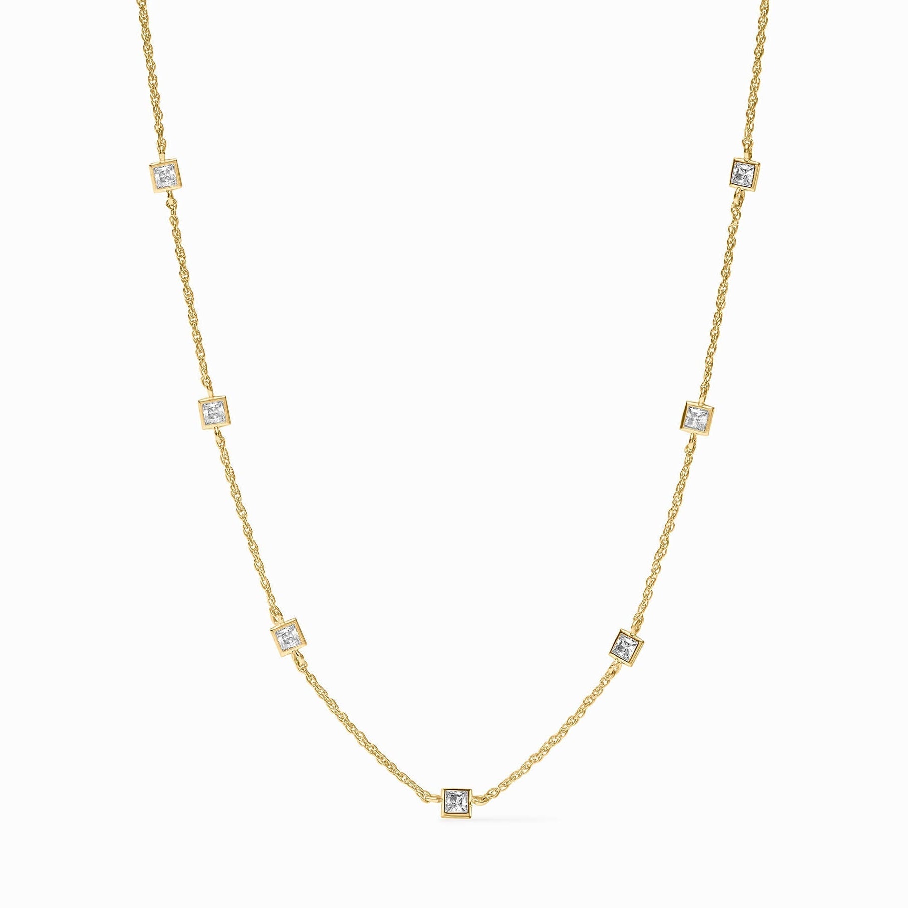 Julie Vos Jolie Delicate Station Necklace