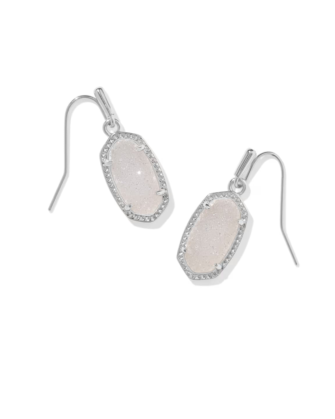 Kendra Scott Lee Drop Earrings in Iridescent Drusy