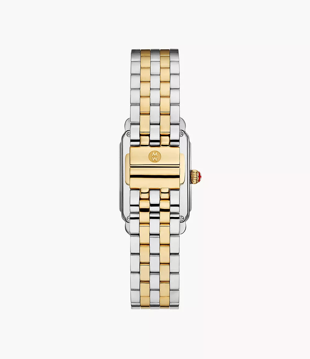 Michele Deco Park Two-Tone 18K Gold Plated Watch, 29MM