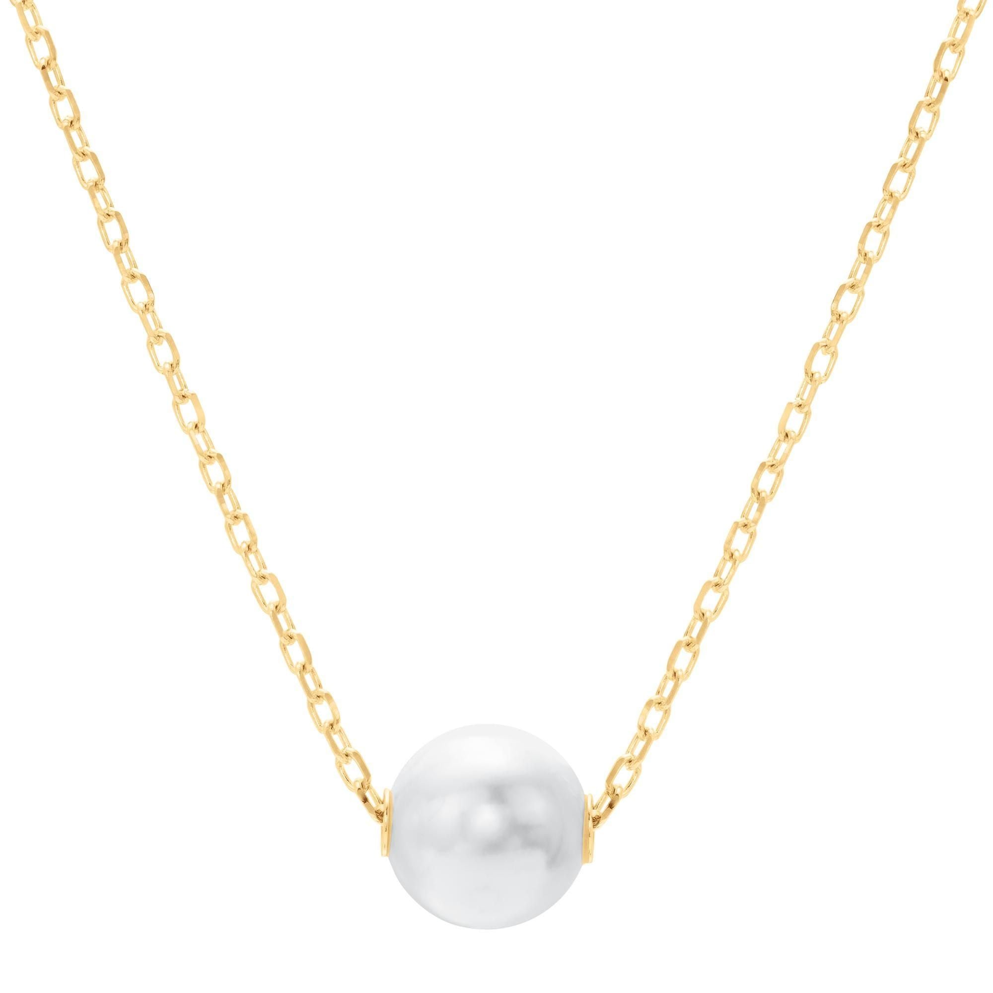 Mikimoto A+ Akoya Cultured Pearl Pendant Necklace in 18K Yellow Gold, 8MM