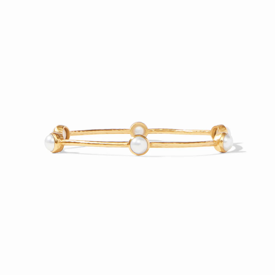 Julie Vos Pearl Milano Luxe Bangle Bracelet, Size M