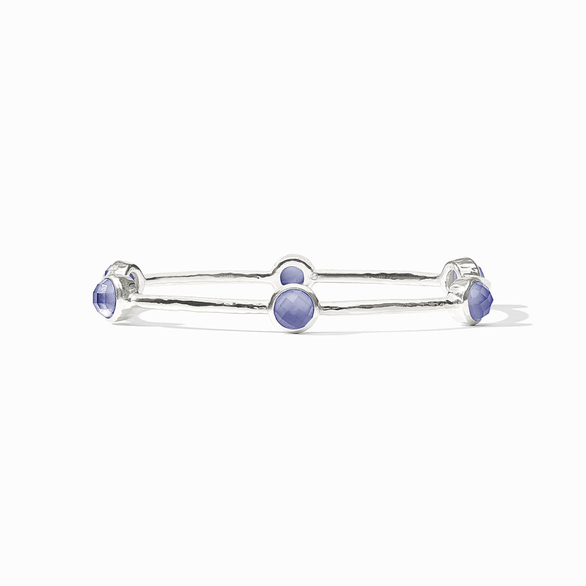 Julie Vos Milano Luxe Bangle in Iridescent Tanzanite