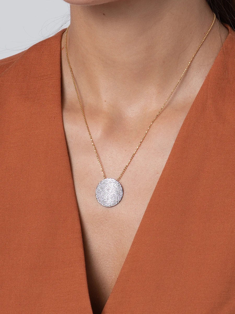 Phillips House XL infinity Necklace in Yellow Gold
