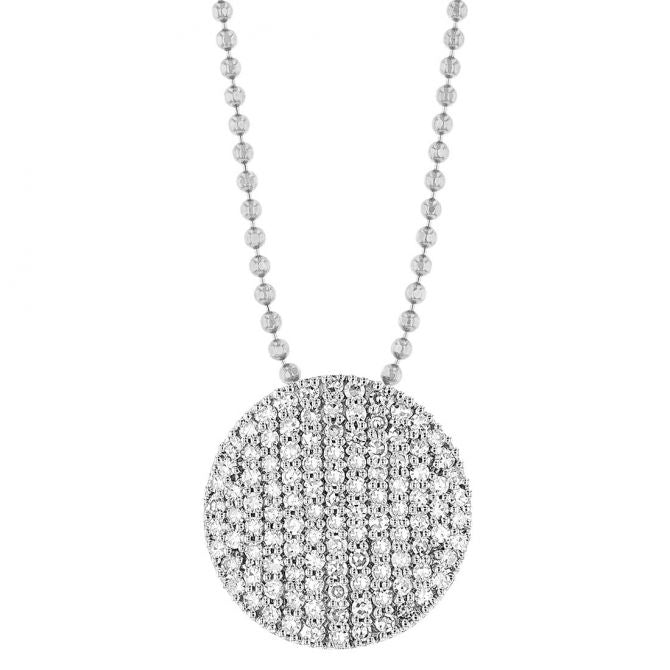 Phillips House Medium infinity Necklace in White Gold