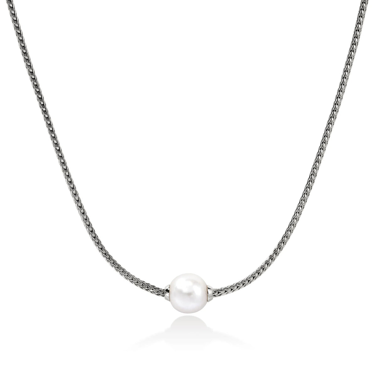 John Hardy Pearl Essential Necklace in Sterling Silver