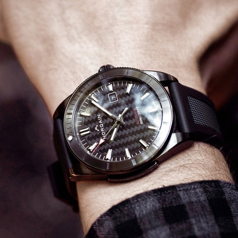 NORQAIN Adventure Sport DLC Black Watch 42MM N1000.08B01