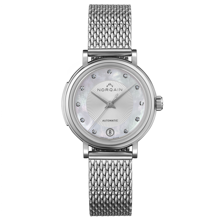 NORQAIN Freedom 60 Mother-of-Pearl Watch 34MM N2800S82A/M28D/281S