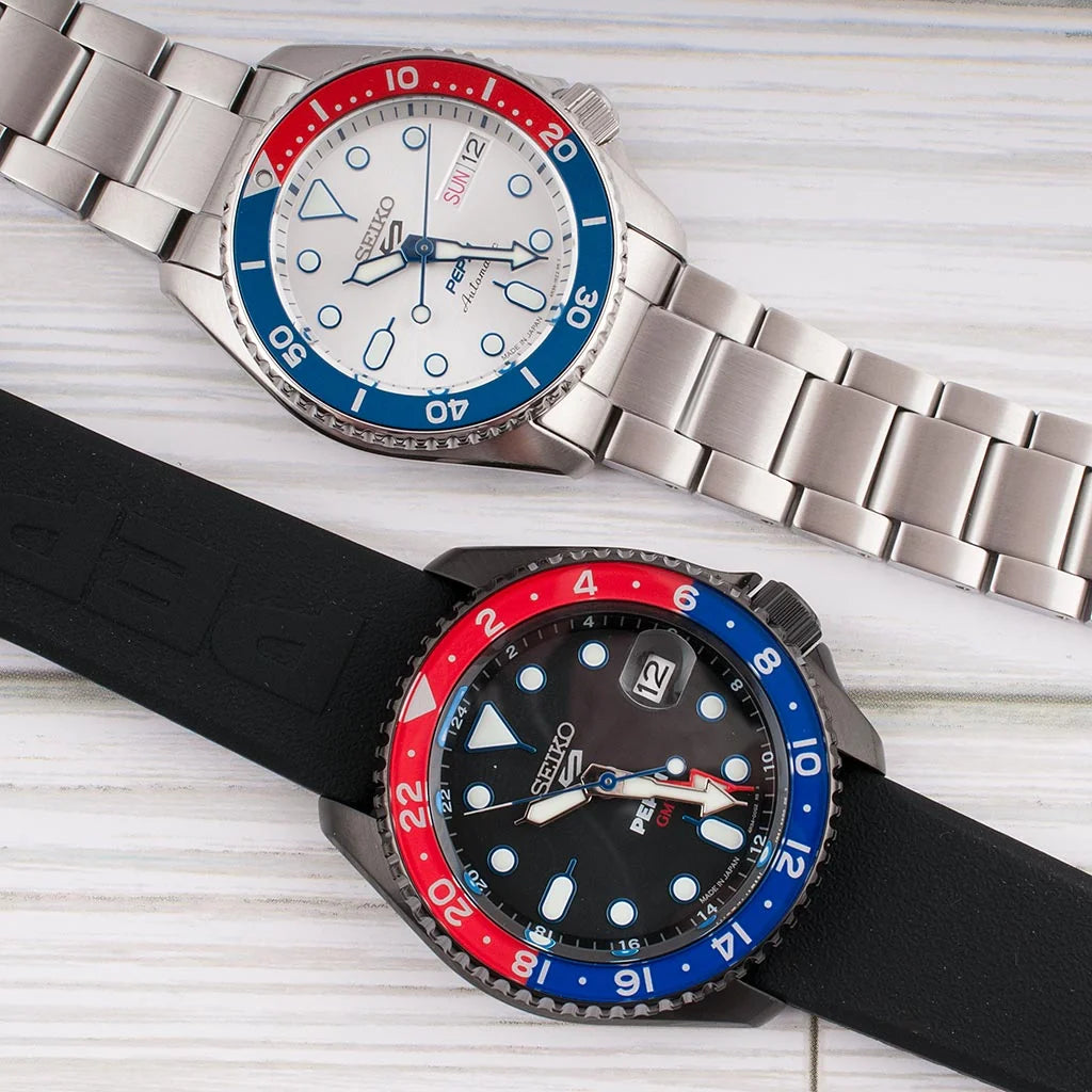 Seiko 5 Sport Pepsi Limited Edition Watch SRPL99