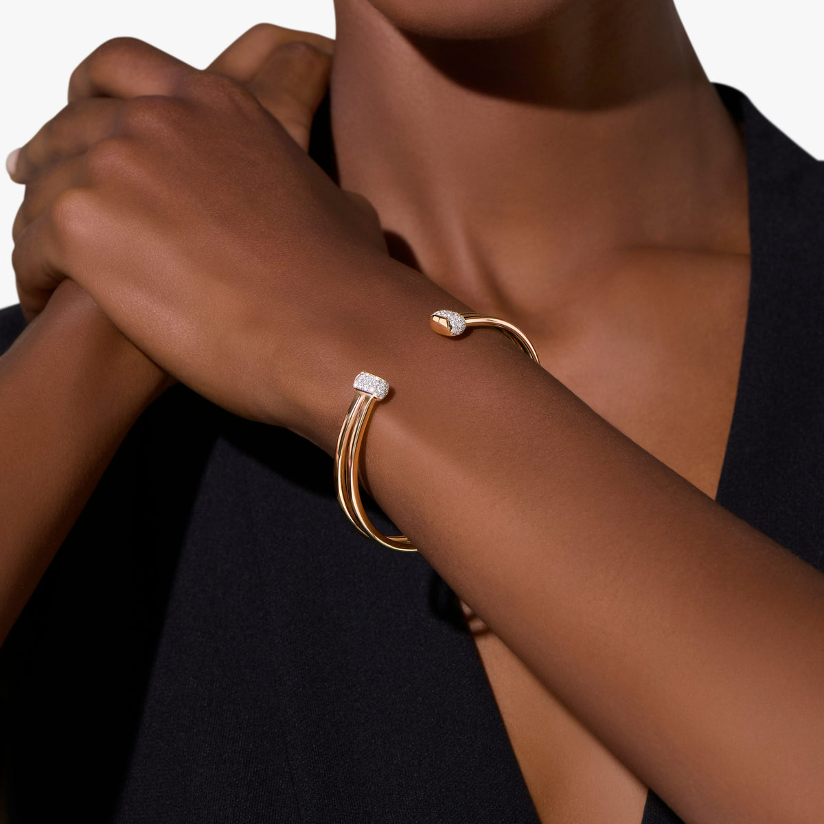 Pomellato Diamond Together Bracelet in 18K Rose Gold