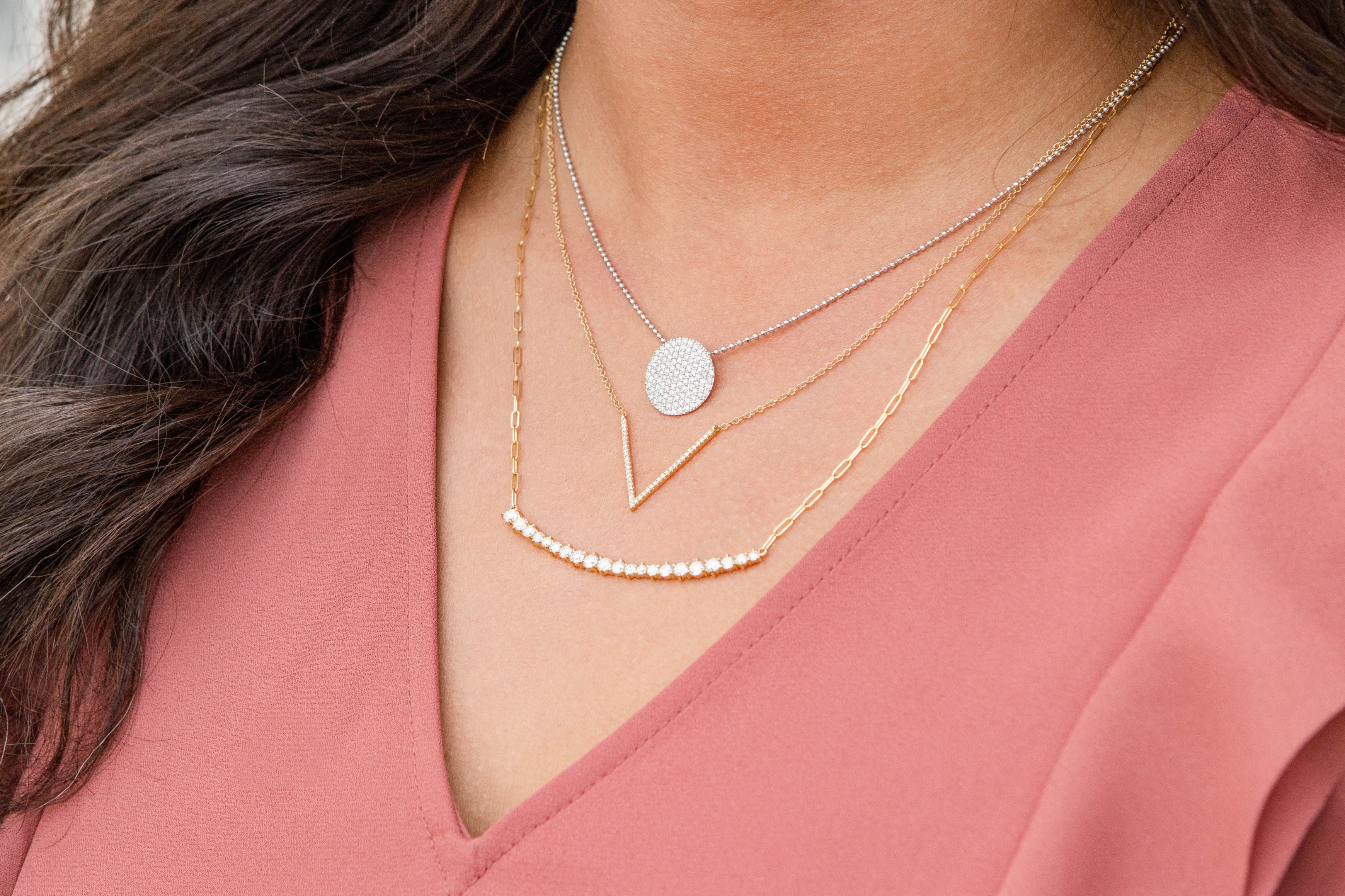 Phillips House Medium infinity Necklace in White Gold