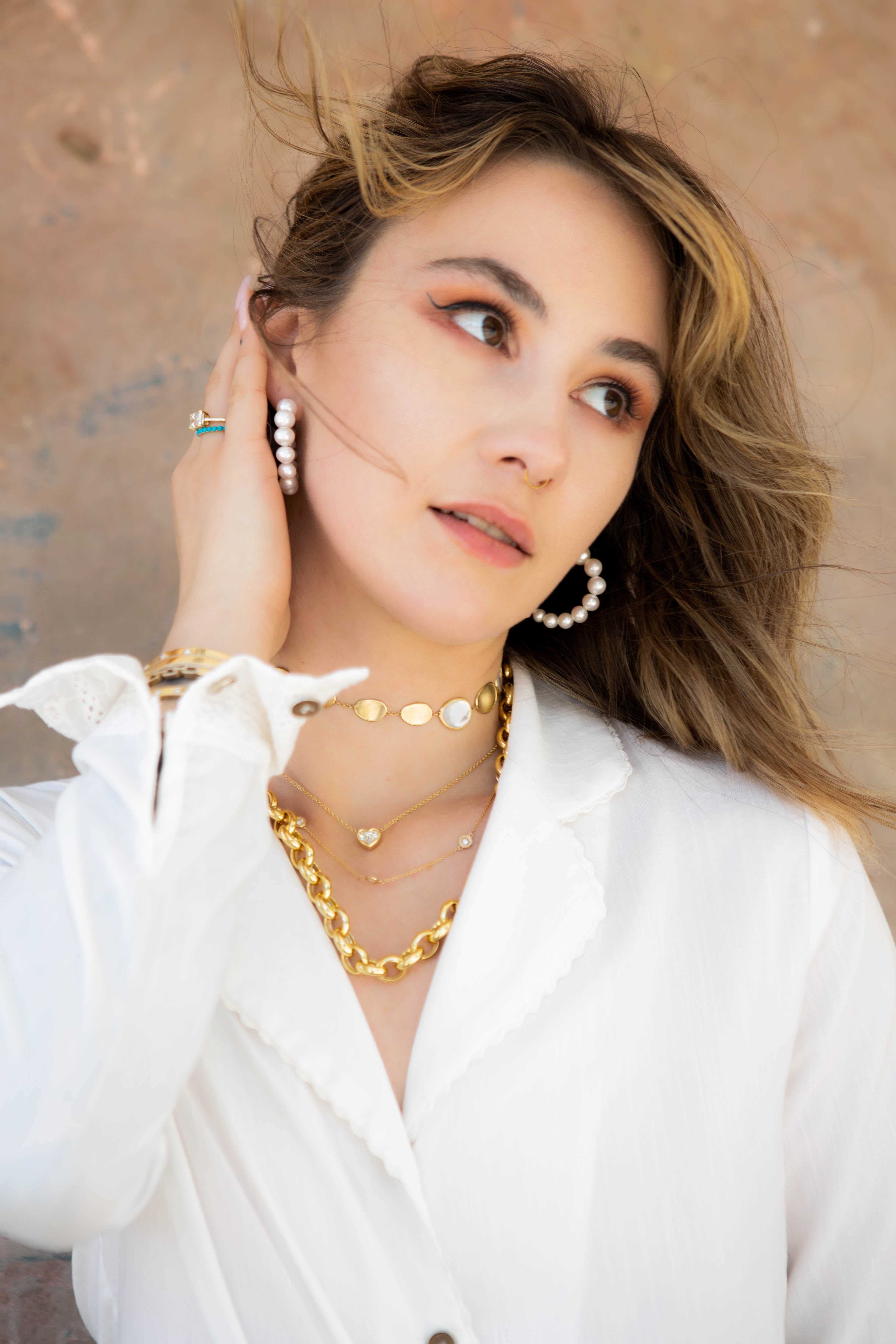 Diamonds By The Yard Necklace in 14K Yellow Gold