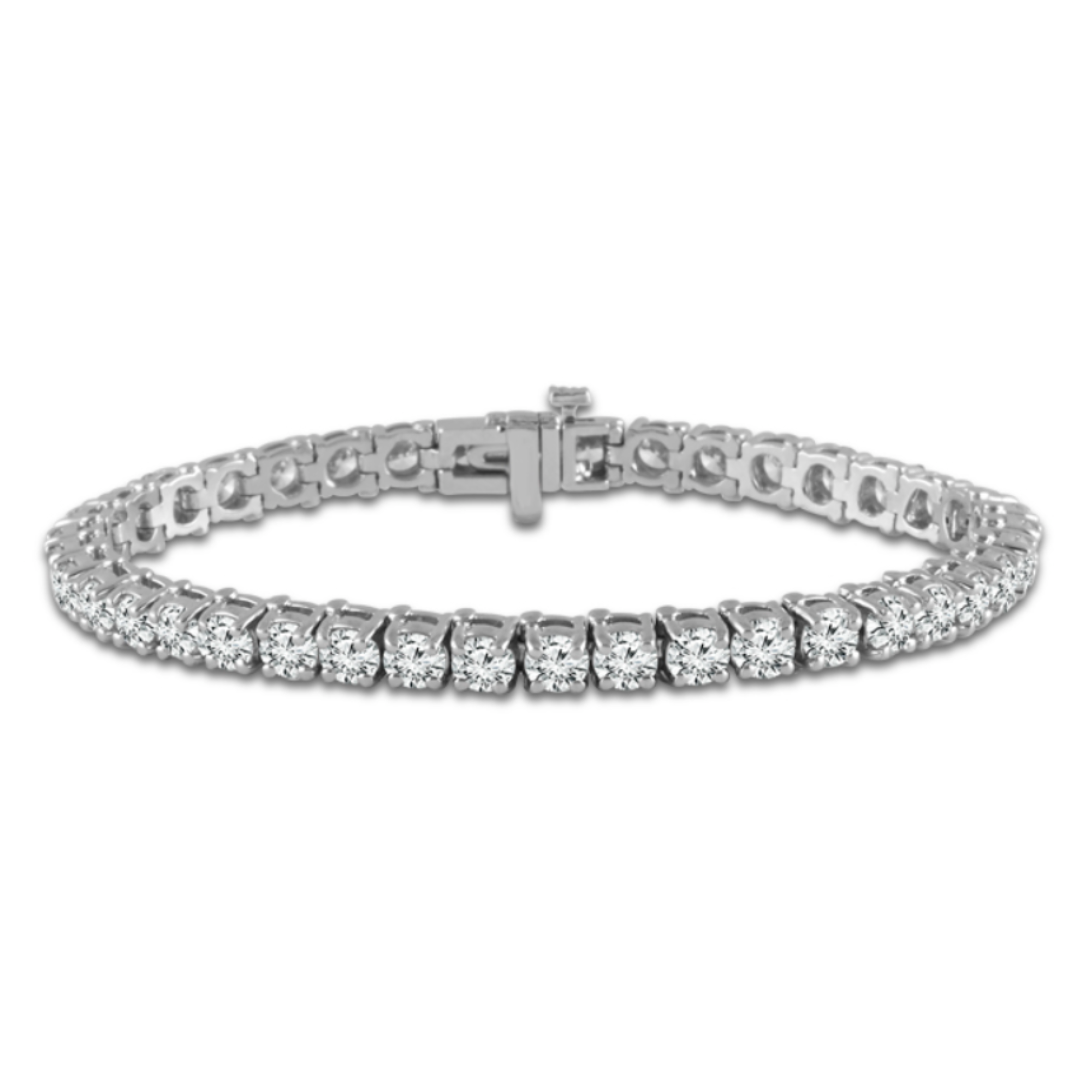 Bailey's Essentials 3.00CT Round Diamond Tennis Bracelet in 14K White Gold