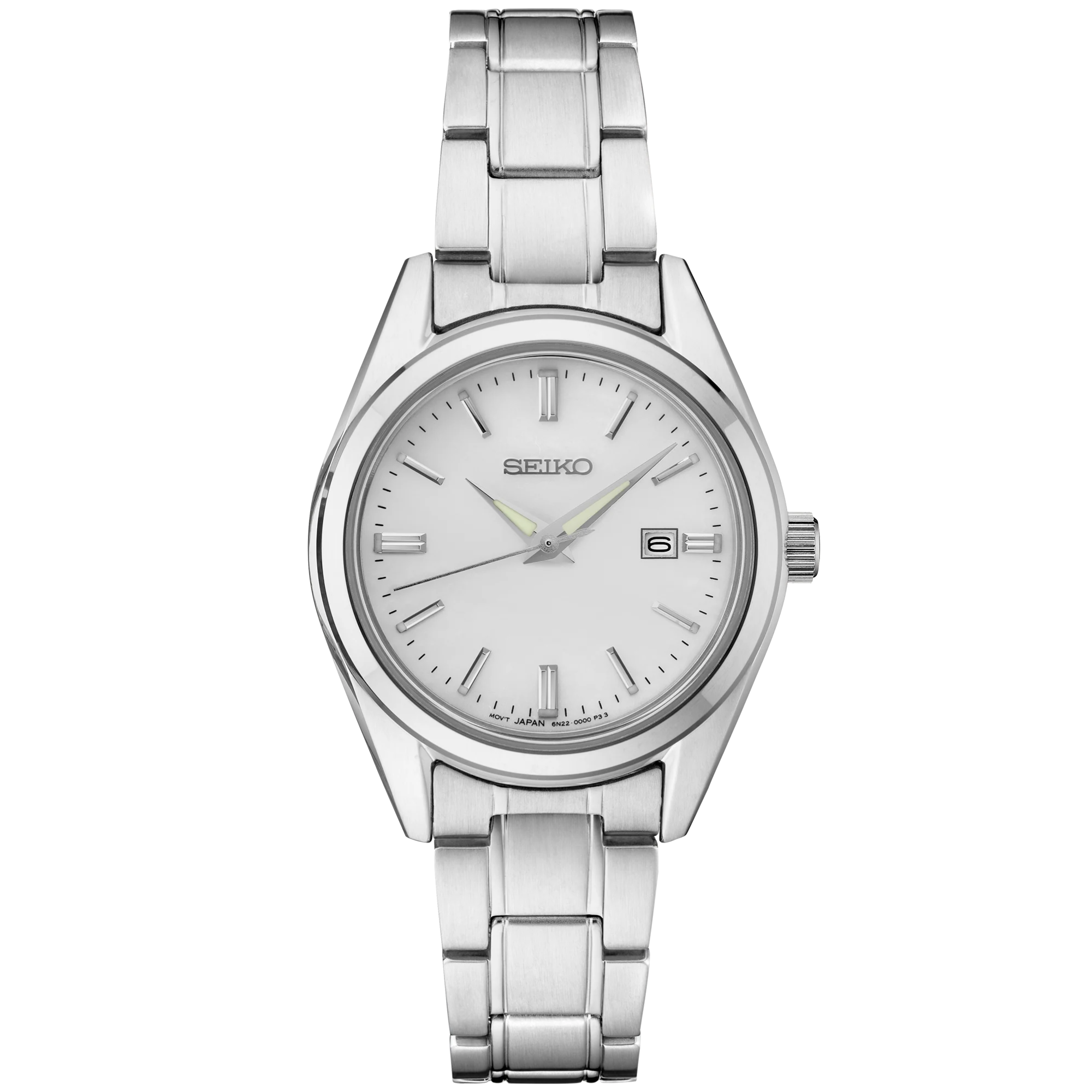 Seiko Women's Essentials Silver Dial Watch SUR633