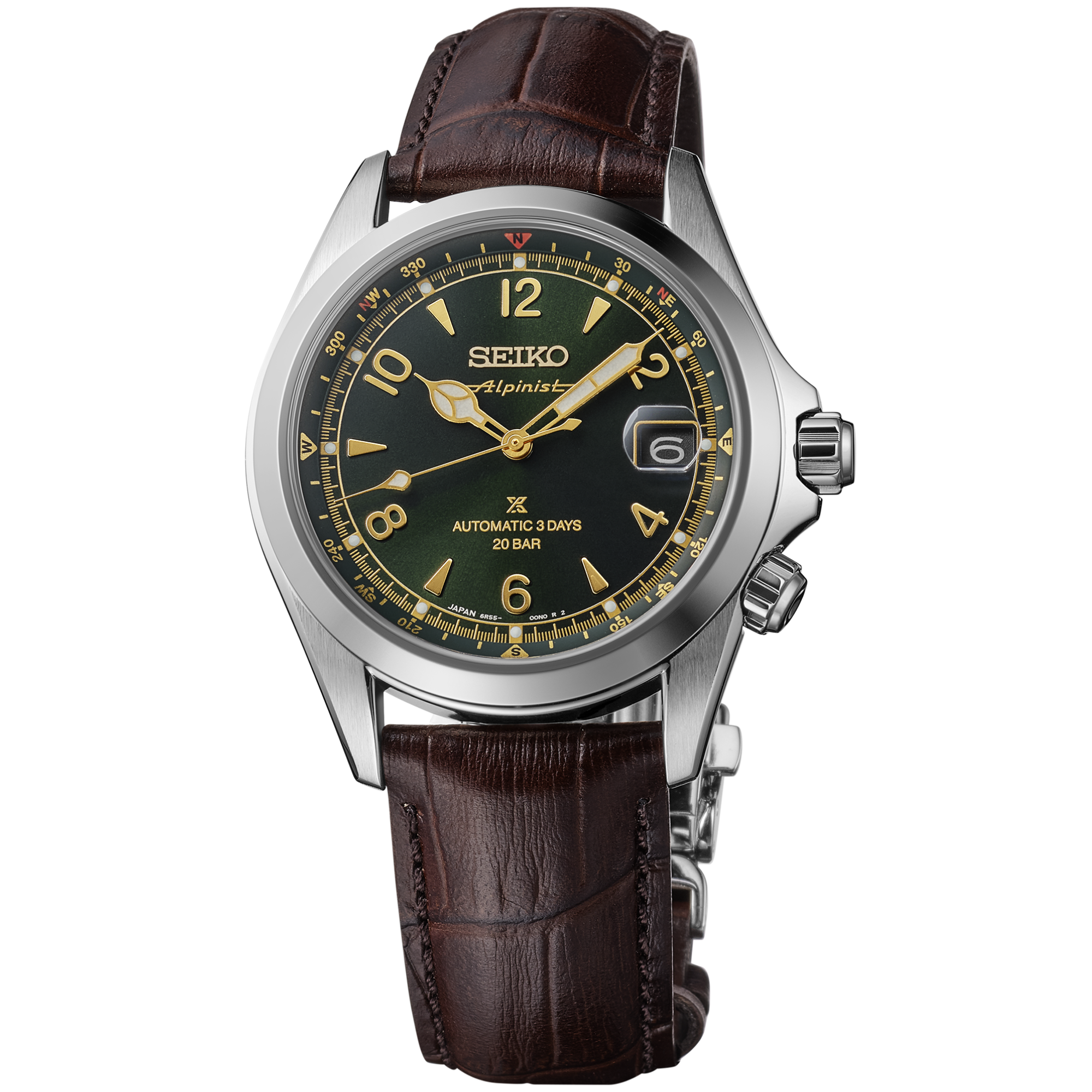 Seiko Luxe Prospex Alpinist Watch SPB507