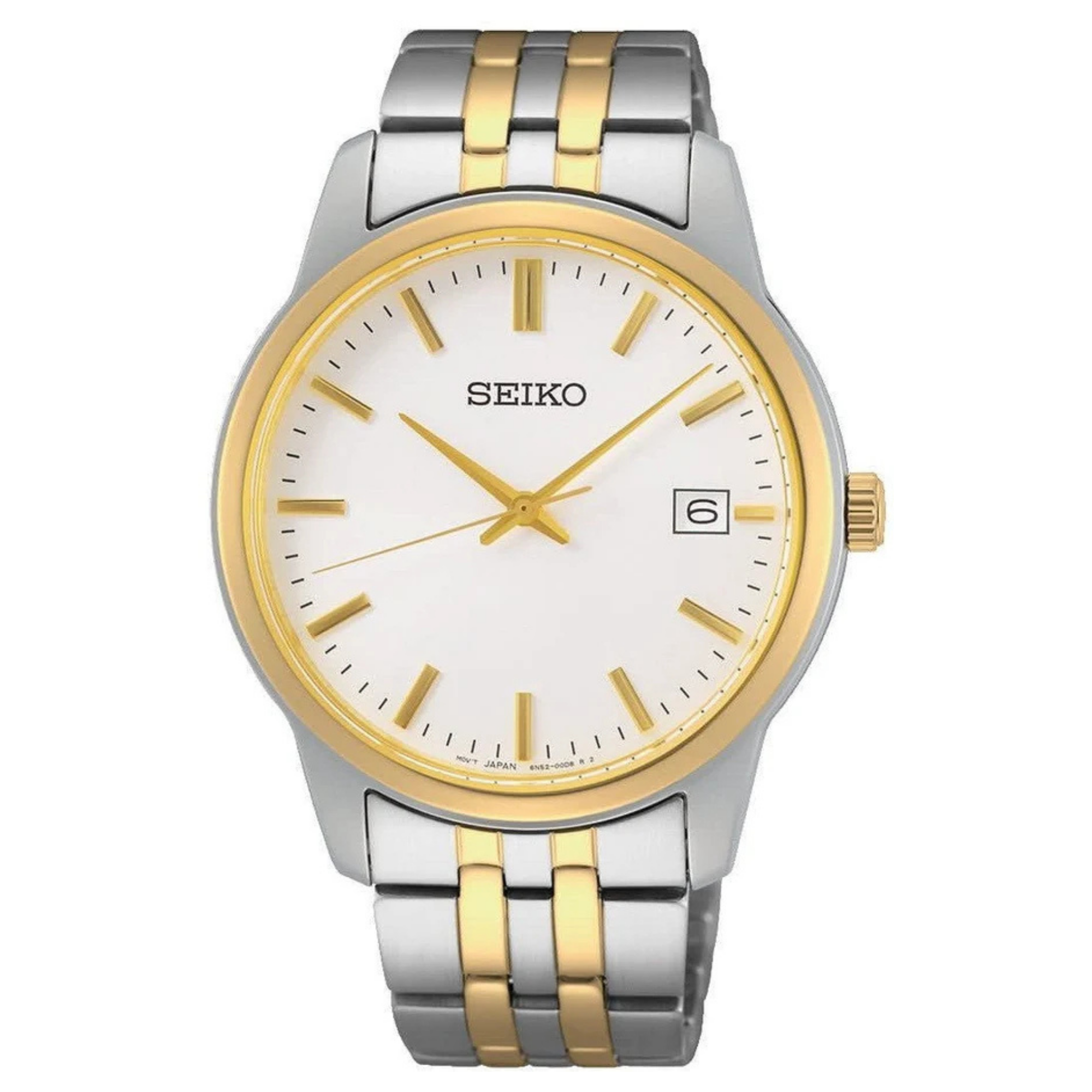 Seiko Essentials Two-Tone Watch SUR402